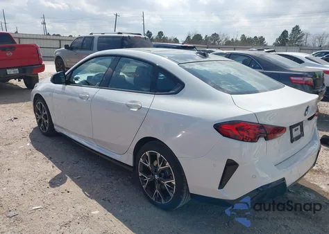 2026 BMW 228 Gran Coupe z USA, uszkodzony, nr VIN WBA83GG04T7U55211